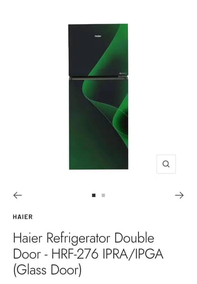 Haier H/276 IPGA Green Refrigerator /Smart Invertehar