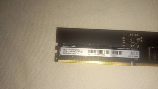 TEAMGROUP DDR5 16GB 5600M PC RAM