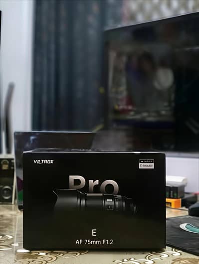 Viltrox 75mm 1.2 Apsc Lens For Sony Just Box Open Bokeh King