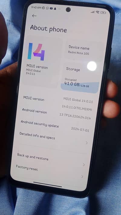Xiaomi Redmi Note 10S 8/128