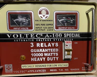 Automatic voltage Stabilizer