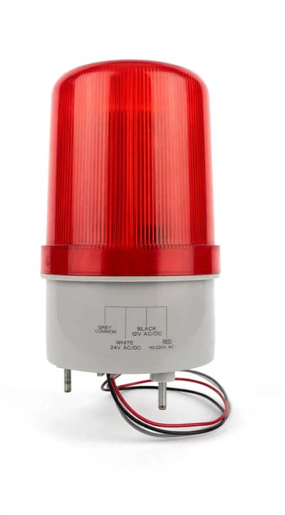 Revolving Emergency light 12V 220v workiny