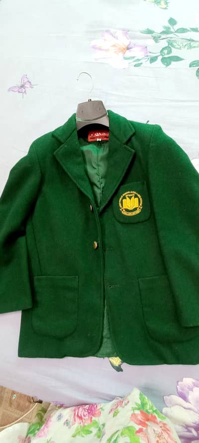 APSAC uniform green blazer. .