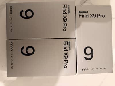 OPPO Find X9 Pro 16/512 GB Brand New PTA Approved