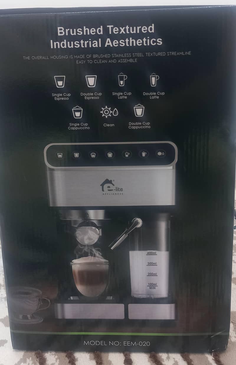 E-Lite Fully Automatic coffee machine 3