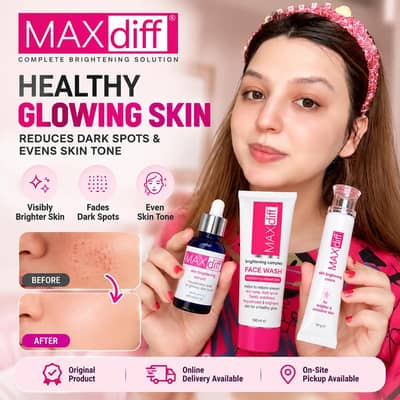 MAXdif Brightening Cream | Brighter and Even Tone Skin