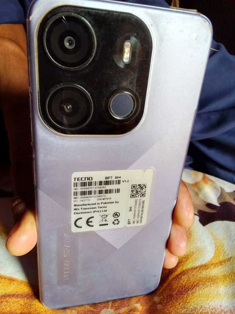 Tecno spark Go 0