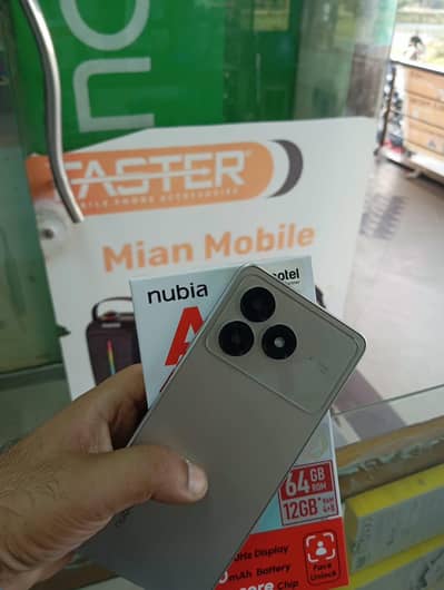 Zte Nubia A36.4+8GB Ram. 64 Gb Rom