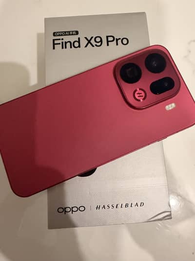 OPPO Find X9 Pro 16/512 GB Red Velvet PTA Approved