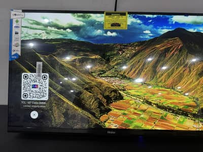 32 INCH HAIER QLED TV NEW BOX PACK WITH 3. YEAR WARRANTY O3228O83O6O