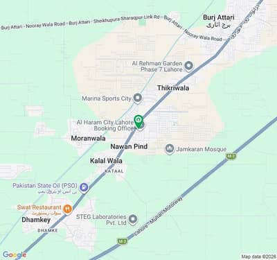 3 Marla Residential Plot Are Avaliable For Sale On Easy Installments Payment Plan Of 3.5 Years In Al-Haram City Lahore.