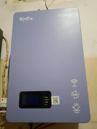 Knox 100Ahm 24 volt tkriban new hai 83 cecal Chali hai