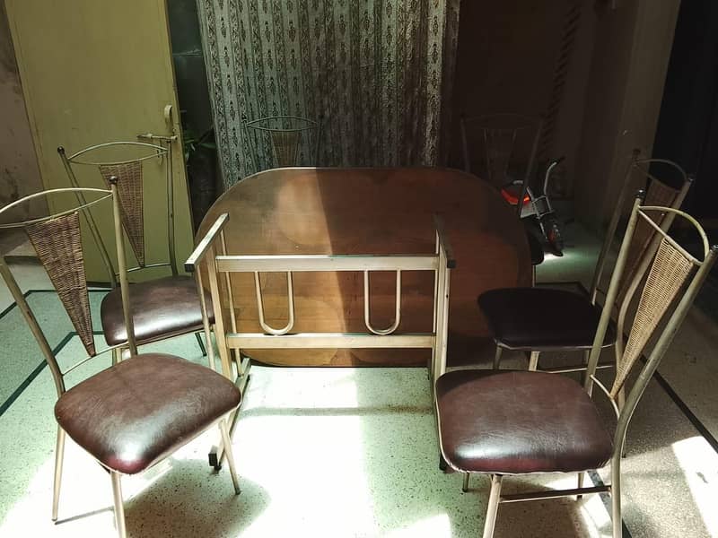 Dining Table & chair 6