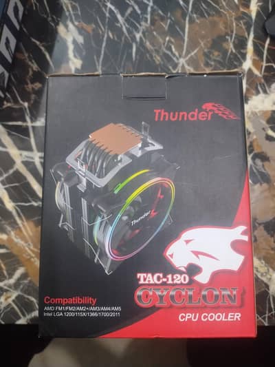 thunder cyclone brand new with all accessories