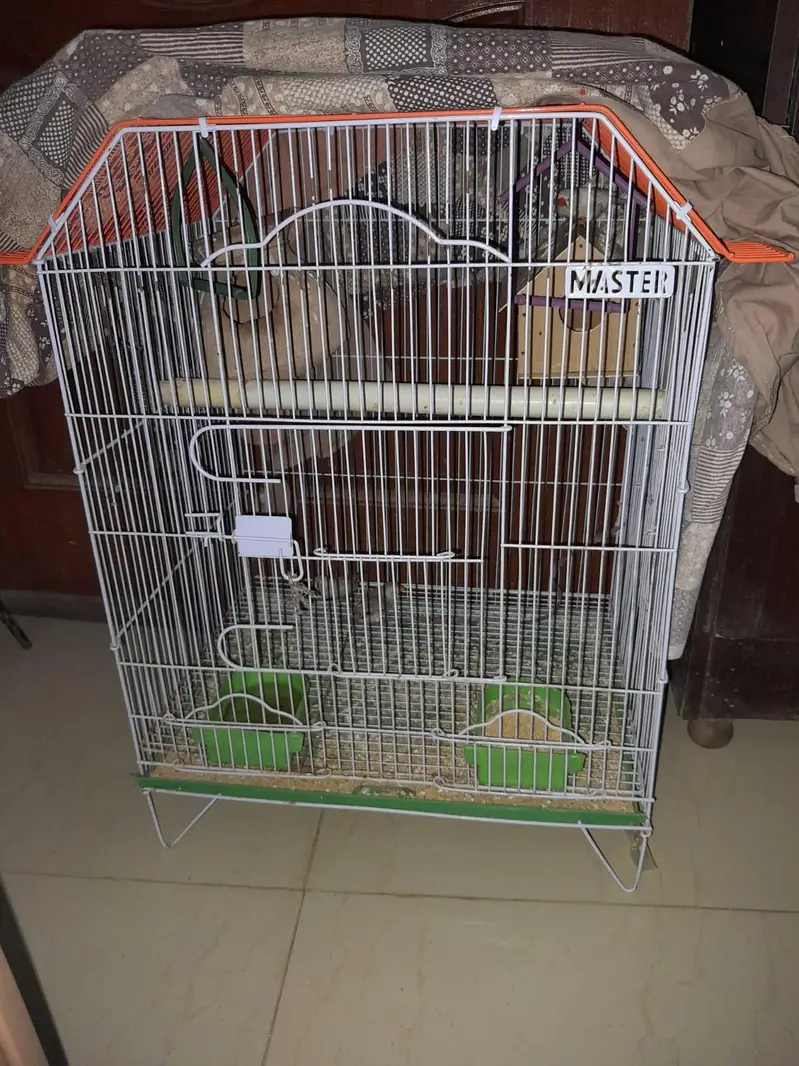 New Cage For Sale only 1 month used with 2 boxes. — photo 5