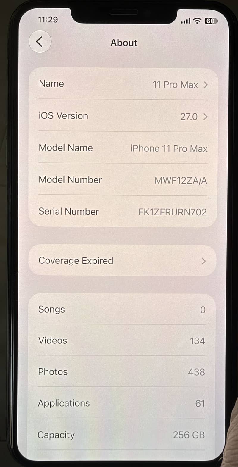 Apple iPhone 11 Pro Max 12