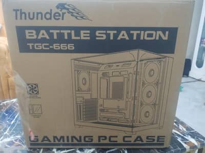thunder battle station black Brand New  with 4 infinity fans