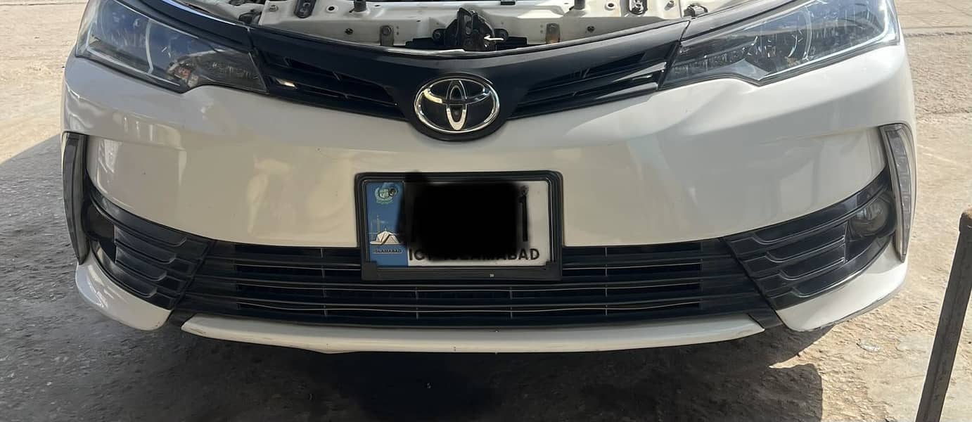 Corolla bumper 2018 model 0