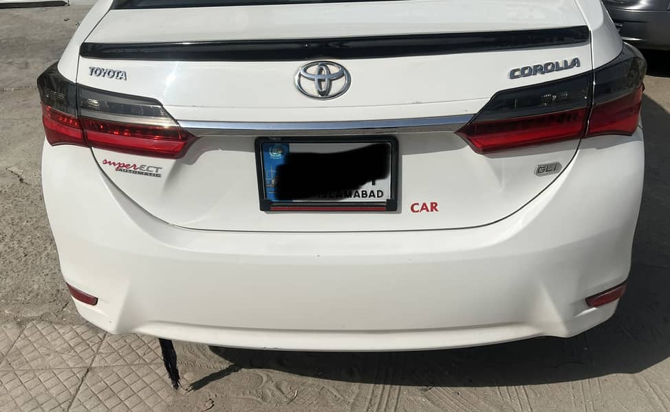 Corolla bumper 2018 model 1