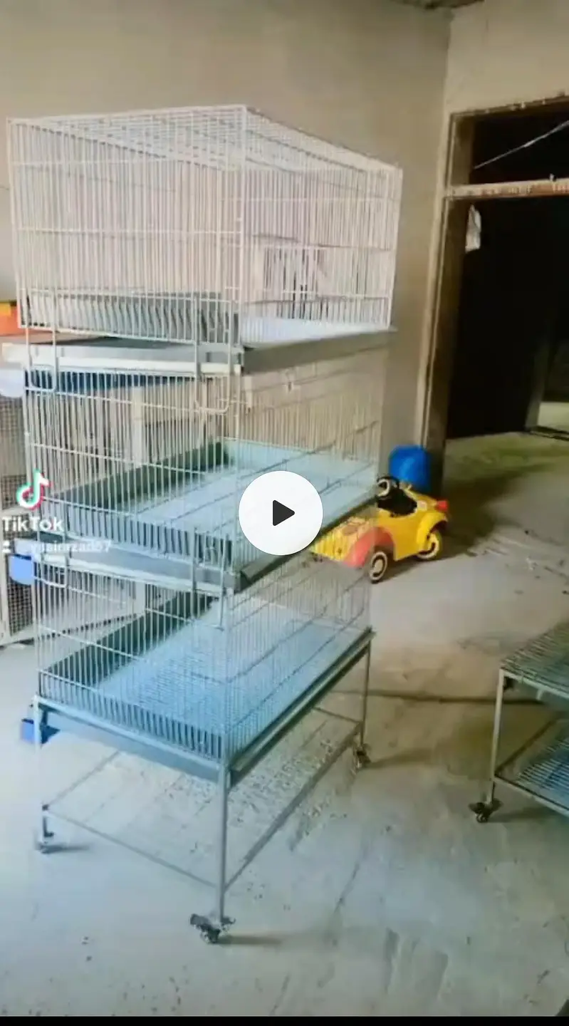 Birds cages breeding boxes food accessories rabbits cages — photo 6