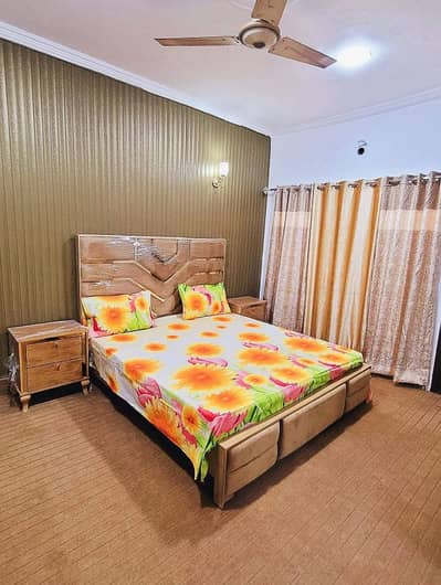 9 Marla Furnished House Available For Rent In Sector B Bahria Town Lahore