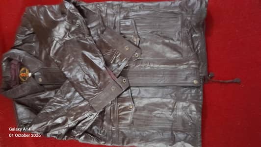 Leather jacket
