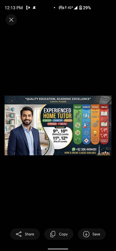 Biology-Chemistery-Physics-Eglish Home teacher