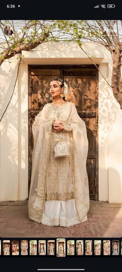 Designer Pakistani Bridal Dress | Luxury Embroidered Formal Wear