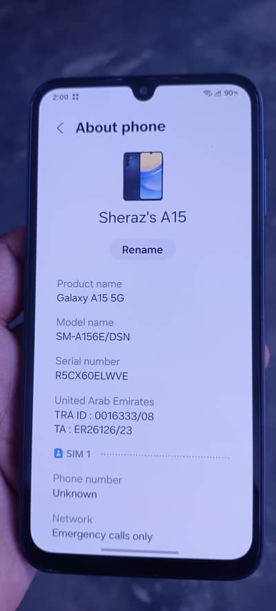 Samsung Mobile A15 5G