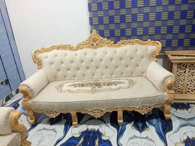 Sofa set , wooden sofa set , reapir sofa , poshish sofa, fabric change