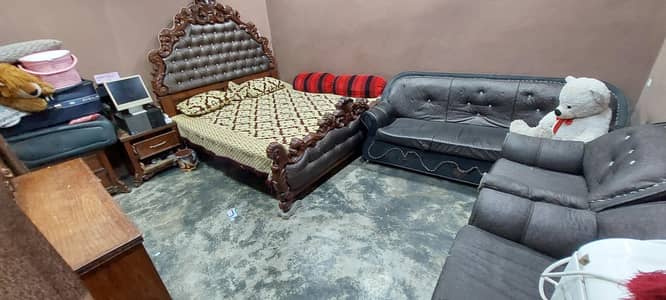 Complete Bedroom Furniture & Sofa Set For Sale – Peshawar