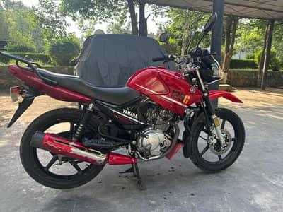 Yamaha YBR 125 G 2021 model red