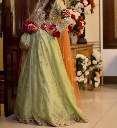 1st Day Bride dress Mehndi