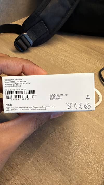 Pin pack Apple Airpods 4 original