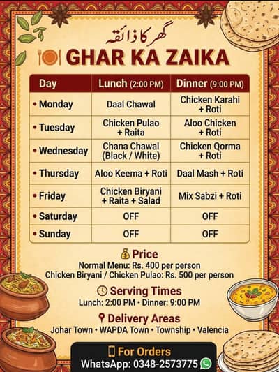 GHA KA ZAIKA