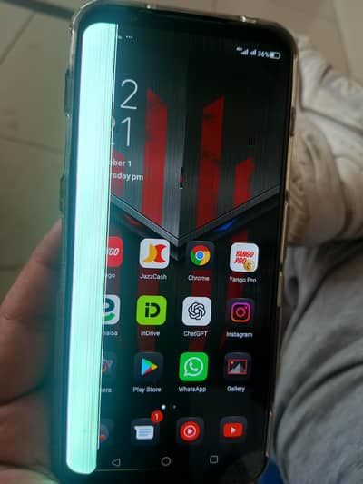 red magic 5s panel lcd