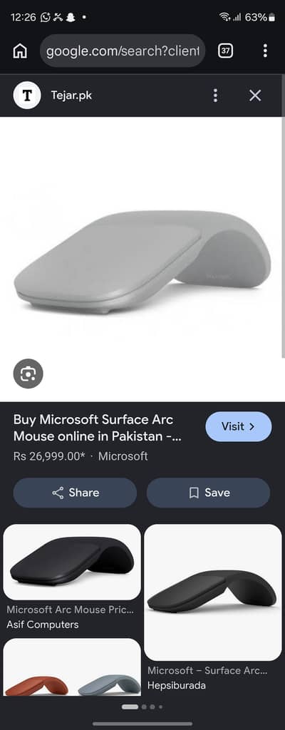Microsoft Surface Arc Mouse