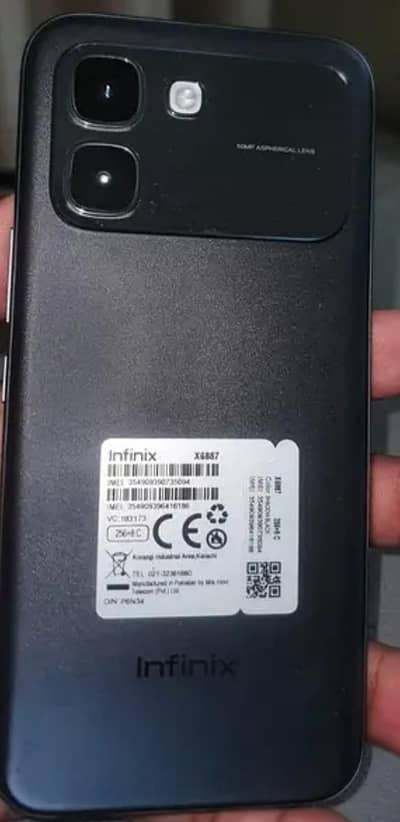 Infinix note edge 10 month warranty 10. of 10 black box charger 2 pouch