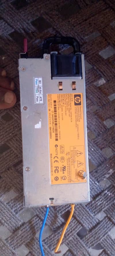 HP 750W Server Power Supply HSTNS-PL18 DPS-750RB 12V 62.5A With cable