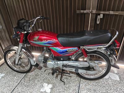 Honda CD 70 2013 First Owner BioMetric On Spot Condition Excellent