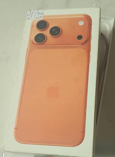 Apple iPhone 17 Pro Max 256 Gb PTA approved