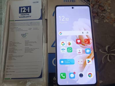 Tecno CAMON 20 16GB + 256GB Gaming 10by10
