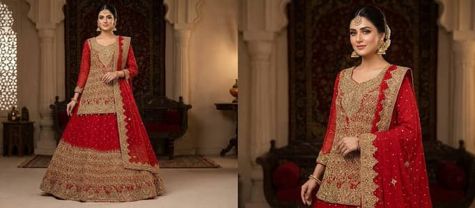bridal lehnga
