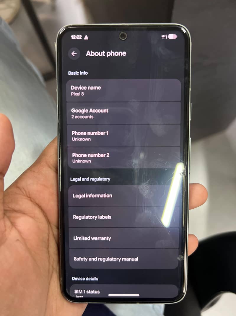 Google Pixel 8 7
