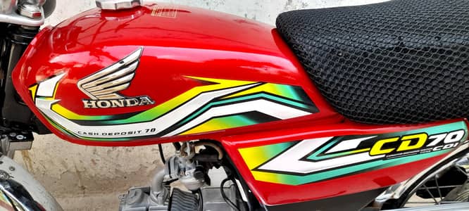 Honda 70cc 2022 modal biometric moky par ho gi