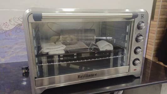 Brilliance Electric Baking Oven with Rotisserie - Just Box Open