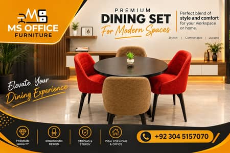 Luxury Dining Table/Dining chairs/Dining Set/4 Seater Dining/Chair