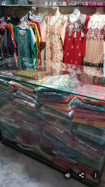 *Running Garments Shop For Sale 802 Pcs Rawalpindi