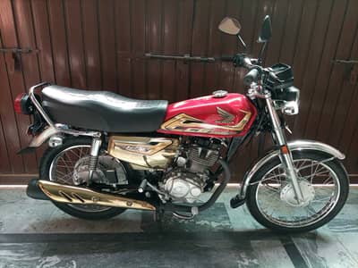 Honda CG 125S Gold Edition 2026 – Total Genuine –Rawalpindi Registered