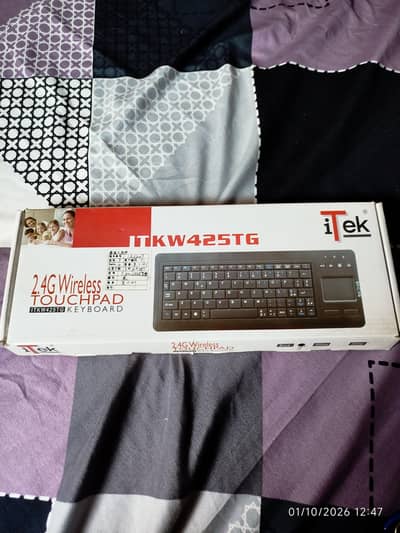 iTek 2.4G Wireless Touchpad Keyboard